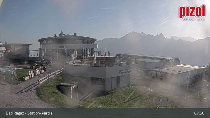 Bad Ragaz: Pizol - Station-Pardiel