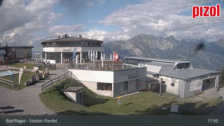 Bad Ragaz: Pizol - Station-Pardiel