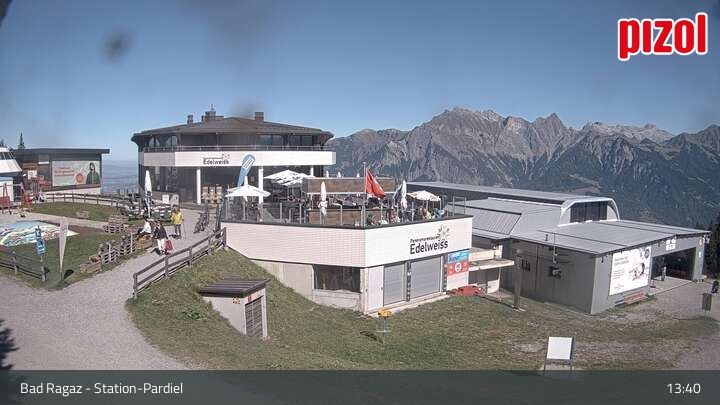 Bad Ragaz: Pizol - Station-Pardiel
