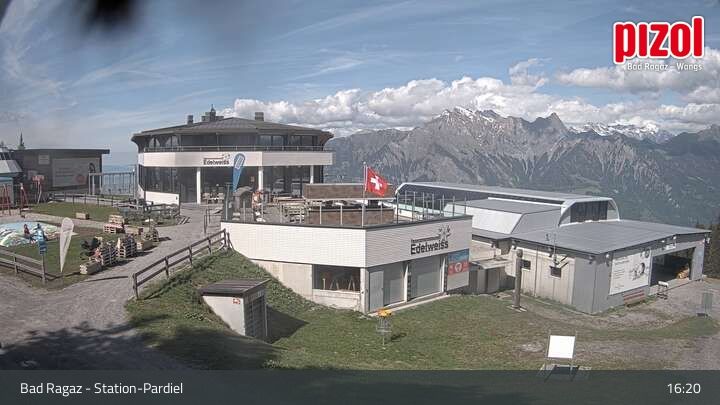 Bad Ragaz: Pizol - Station-Pardiel