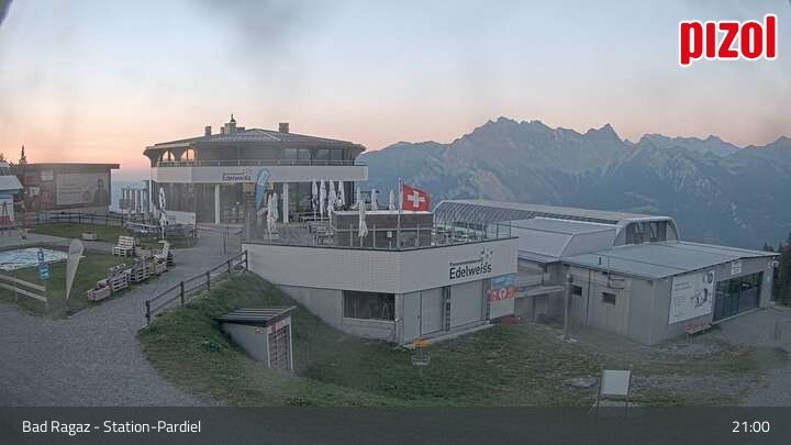 Bad Ragaz: Pizol - Station-Pardiel