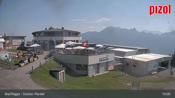 Bad Ragaz: Pizol - Station-Pardiel