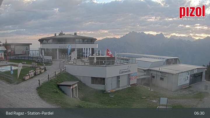 Bad Ragaz: Pizol - Station-Pardiel