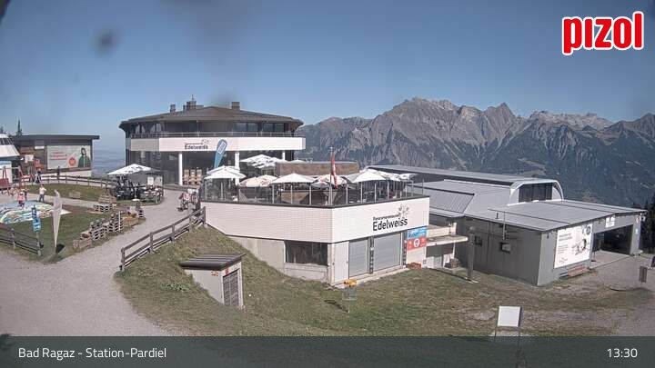 Bad Ragaz: Pizol - Station-Pardiel