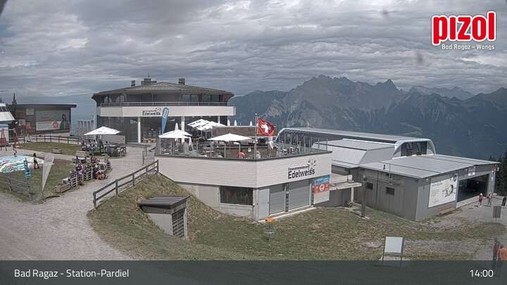 Bad Ragaz: Pizol - Station-Pardiel