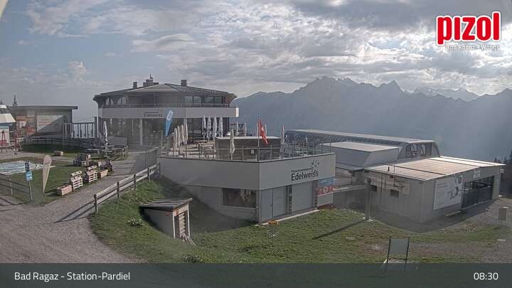 Bad Ragaz: Pizol - Station-Pardiel