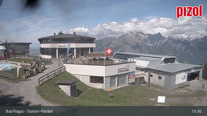 Bad Ragaz: Pizol - Station-Pardiel