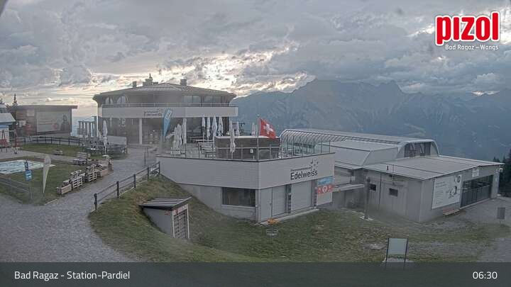 Bad Ragaz: Pizol - Station-Pardiel