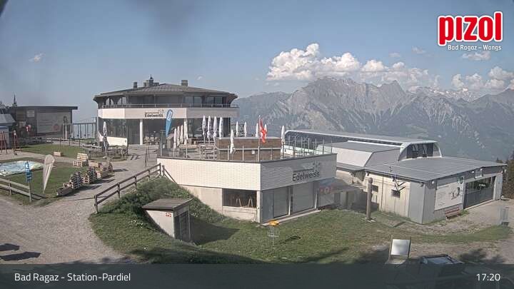 Bad Ragaz: Pizol - Station-Pardiel