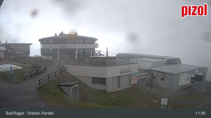 Bad Ragaz: Pizol - Station-Pardiel