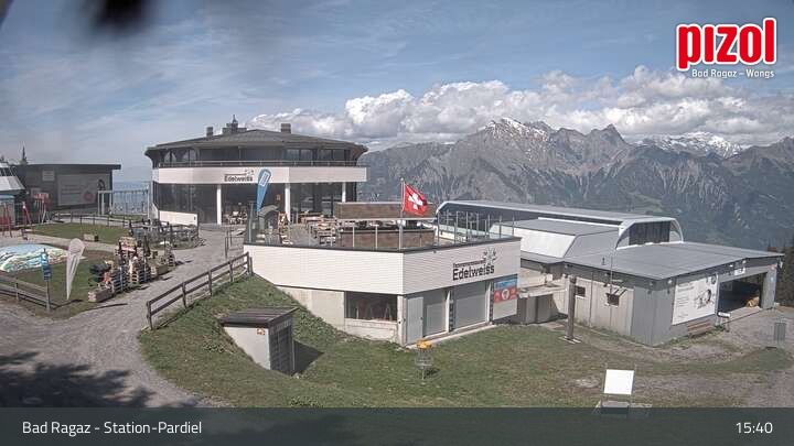 Bad Ragaz: Pizol - Station-Pardiel
