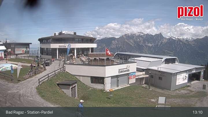 Bad Ragaz: Pizol - Station-Pardiel