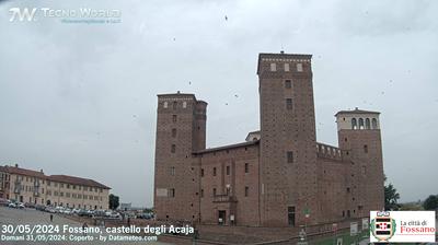 immagine della webcam nei dintorni di Montemale di Cuneo: webcam Fossano