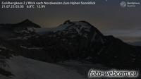 Schachnern: Goldbergkees - Blick nach Nordwesten zum Hohen Sonnblick