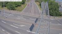 Stuvsta-Snattringe: Tpl Storängsleden (Kameran är placerad på väg Huddingevägen i höjd med trafikplats Storängsleden och är riktad mot Stockholm)