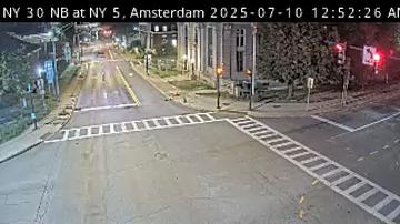 Traffic Cam South Amsterdam › North: NY 30 Northbound at NY 5 - Amsterdam