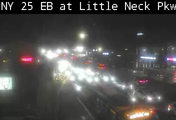 Traffic Cam Bellerose › East: NY 25 Eastbound at Little Neck Pkwy