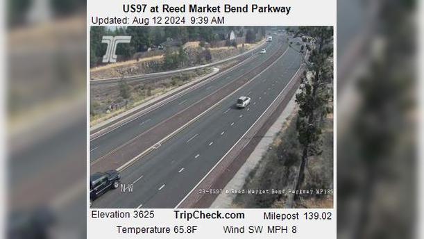 Traffic Cam Bend: US 97 at Reed Market - Parkway