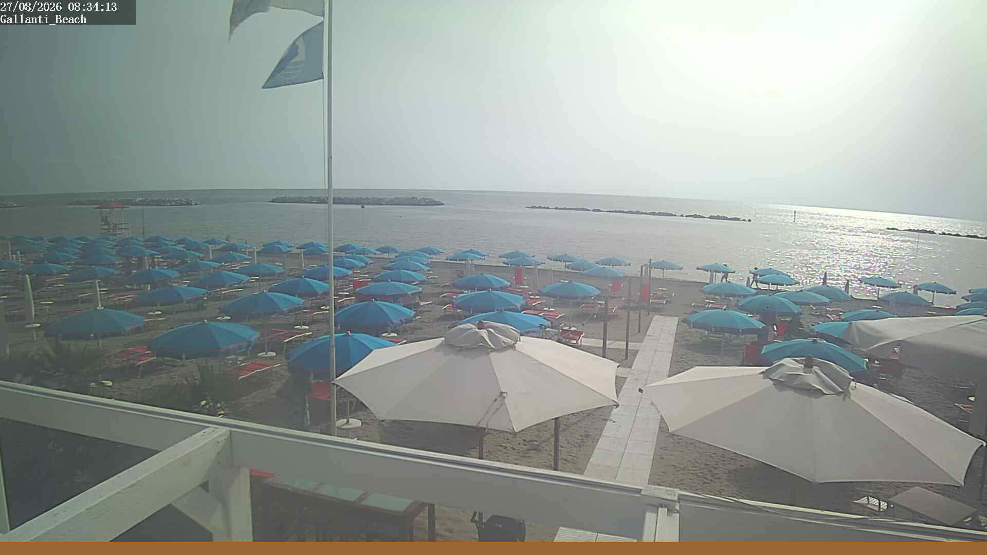Traffic Cam Lido di Pomposa: Spiaggia