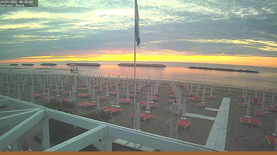 Umliegende Webcams Lido di Pomposa-Lido degli Scacchi - meteoblue