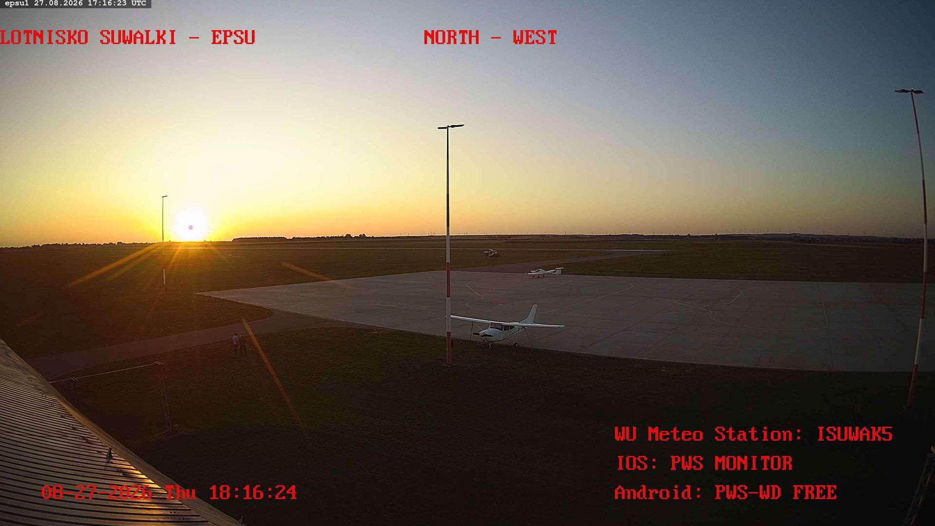 Traffic Cam Osiedle II › North-East: Suwalki Airport