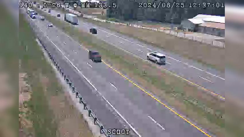 Traffic Cam Hammond Crossroads: I-26 W @ MM 133.5