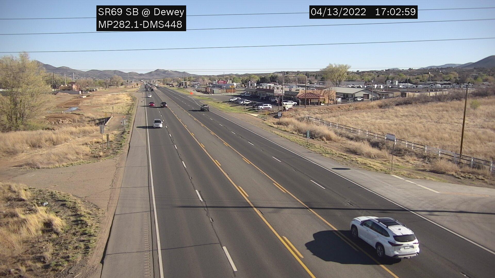 Traffic Cam Prescott Valley › East: SR- EB . @Dewey