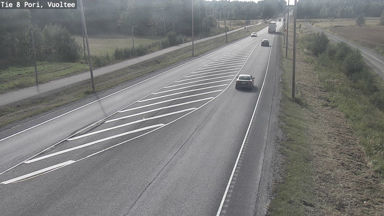 Traffic Cam Pori: Tie - Vuoltee - Turkuun