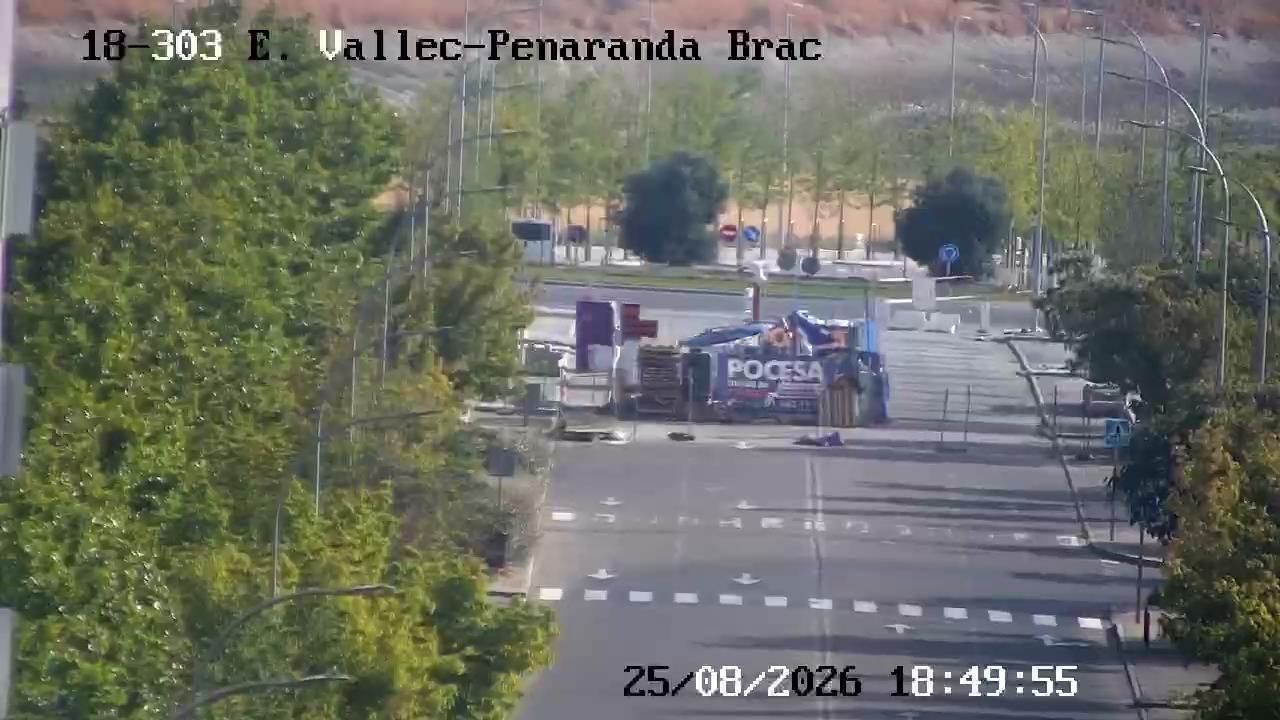 Traffic Cam Ensanche de Vallecas: ENSANCHE VALLECAS - PE�ARANDA DE BRACAMONTE