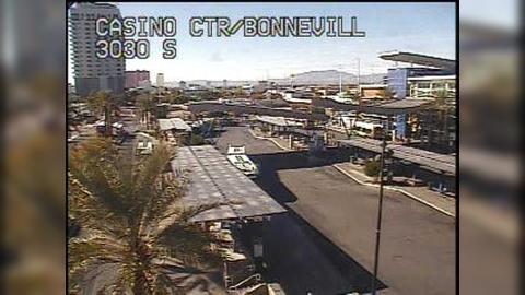 Traffic Cam Las Vegas: Casino Ctr and Bonneville