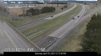 Somers: US 53 at 40th Ave - Day time
