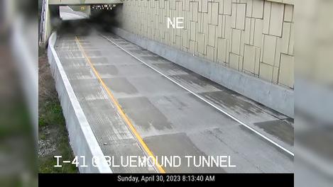 Traffic Cam Rib Mountain: I-41/US 45 @ S of Bluemound Rd Tunnel