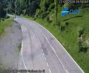 Traffic Cam Sallent de Gallego › North-West: Sallent de Gállego