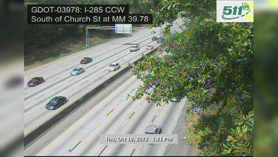 Traffic Cam Clarkston: GDOT-CAM-249--1