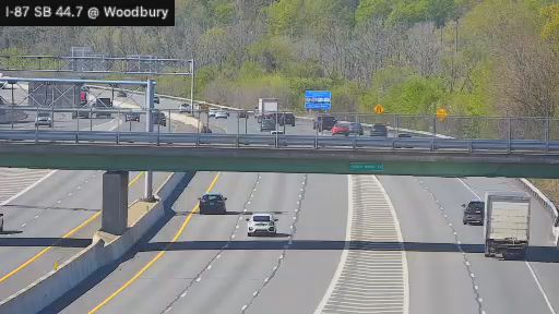 Traffic Cam Woodbury › South: I-87 at - Toll Barrier
