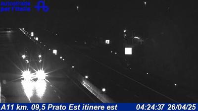 Preview delle webcam di Mezzana: A11 km. 09,5 Prato Est itinere est