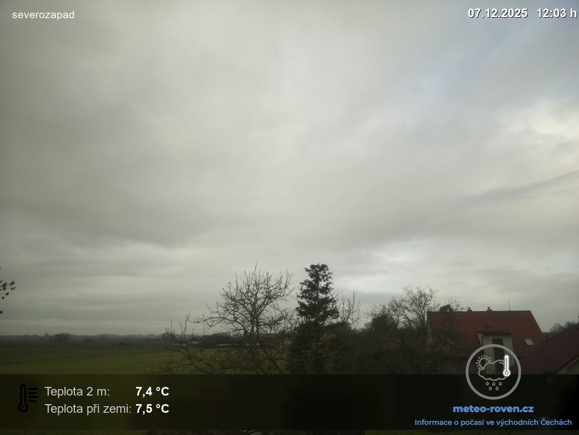 Traffic Cam Dolni Roven › West