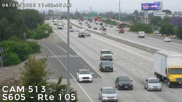 Traffic Cam Norwalk › South: Camera 513 :: S605 - AT ROUTE 105: PM 7.8