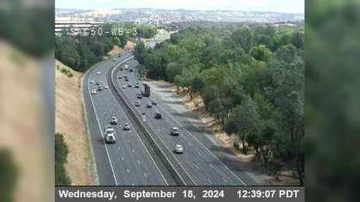 Traffic Cam Folsom: Hwy 50 at Prairie City Rd WO WB