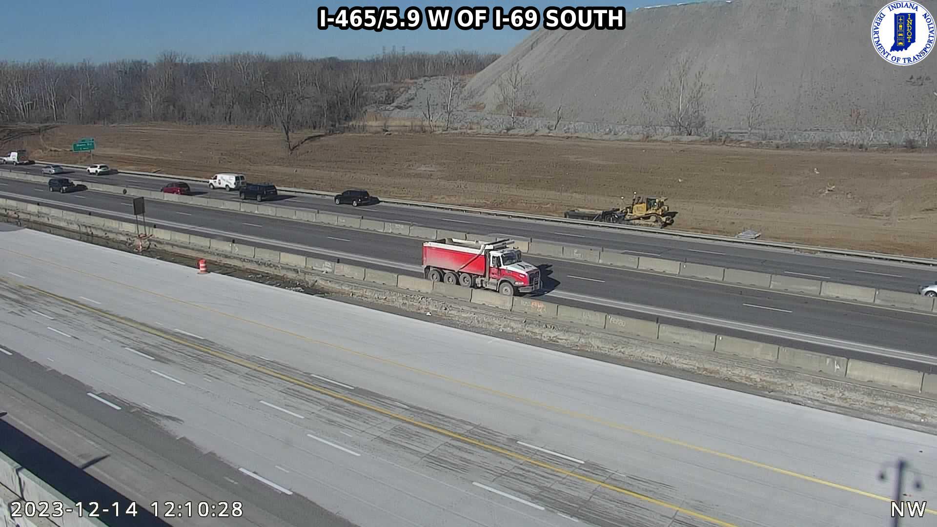 Traffic Cam Indianapolis: I-465: I-465/5.9 W OF SR 37: I-465/5.9 W OF SR 37