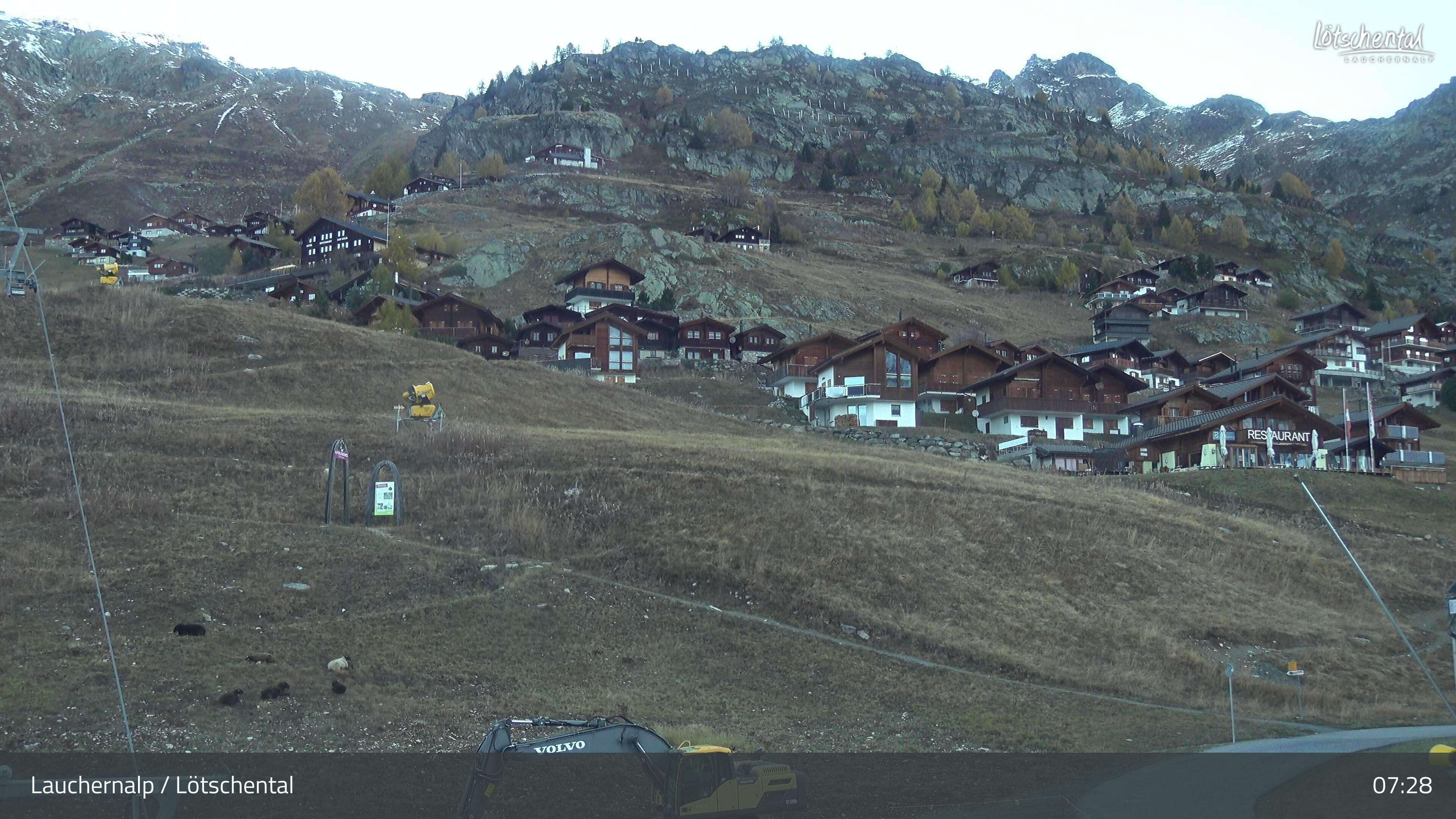 Wiler: Lauchernalp - Bergstation Luftseilbahn - Lauchernalp, Lauchernalp