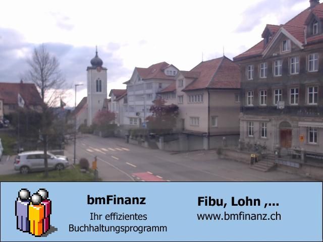 Wald: b&m Informatik GmbH - AR: Sicht auf die Kirche von - AR