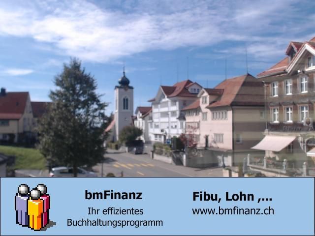 Wald: b&m Informatik GmbH - AR: Sicht auf die Kirche von - AR