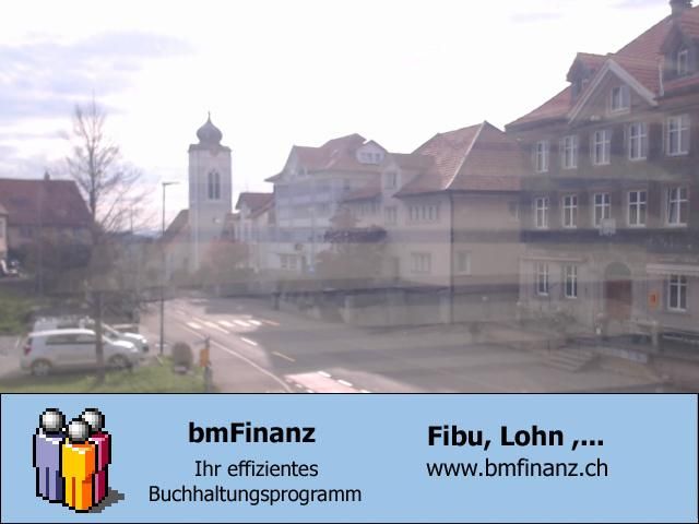 Wald: b&m Informatik GmbH - AR: Sicht auf die Kirche von - AR