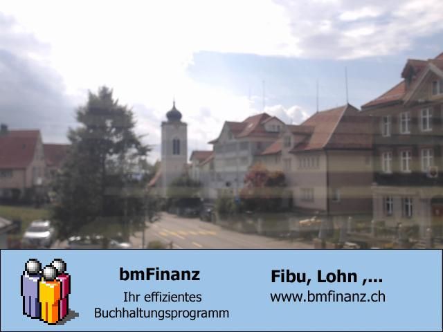 Wald: b&m Informatik GmbH - AR: Sicht auf die Kirche von - AR