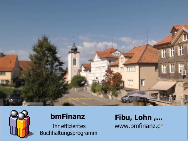 Wald: b&m Informatik GmbH - AR: Sicht auf die Kirche von - AR