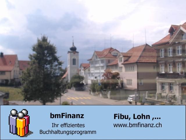 Wald: b&m Informatik GmbH - AR: Sicht auf die Kirche von - AR