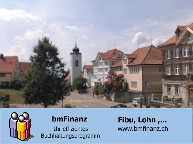 Wald: b&m Informatik GmbH - AR: Sicht auf die Kirche von - AR