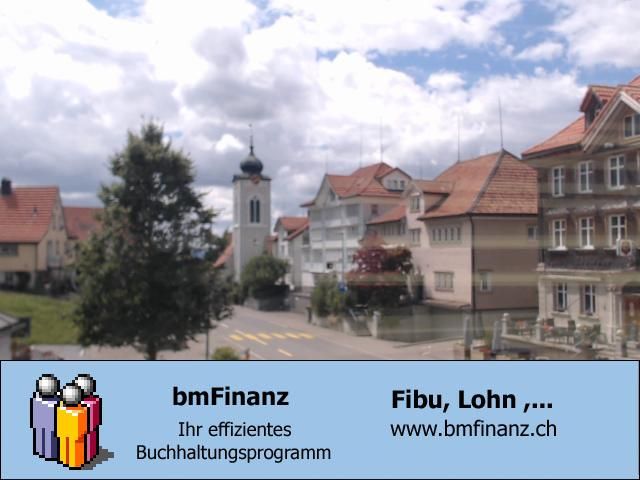 Wald: b&m Informatik GmbH - AR: Sicht auf die Kirche von - AR