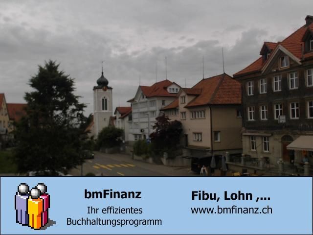 Wald: b&m Informatik GmbH - AR: Sicht auf die Kirche von - AR